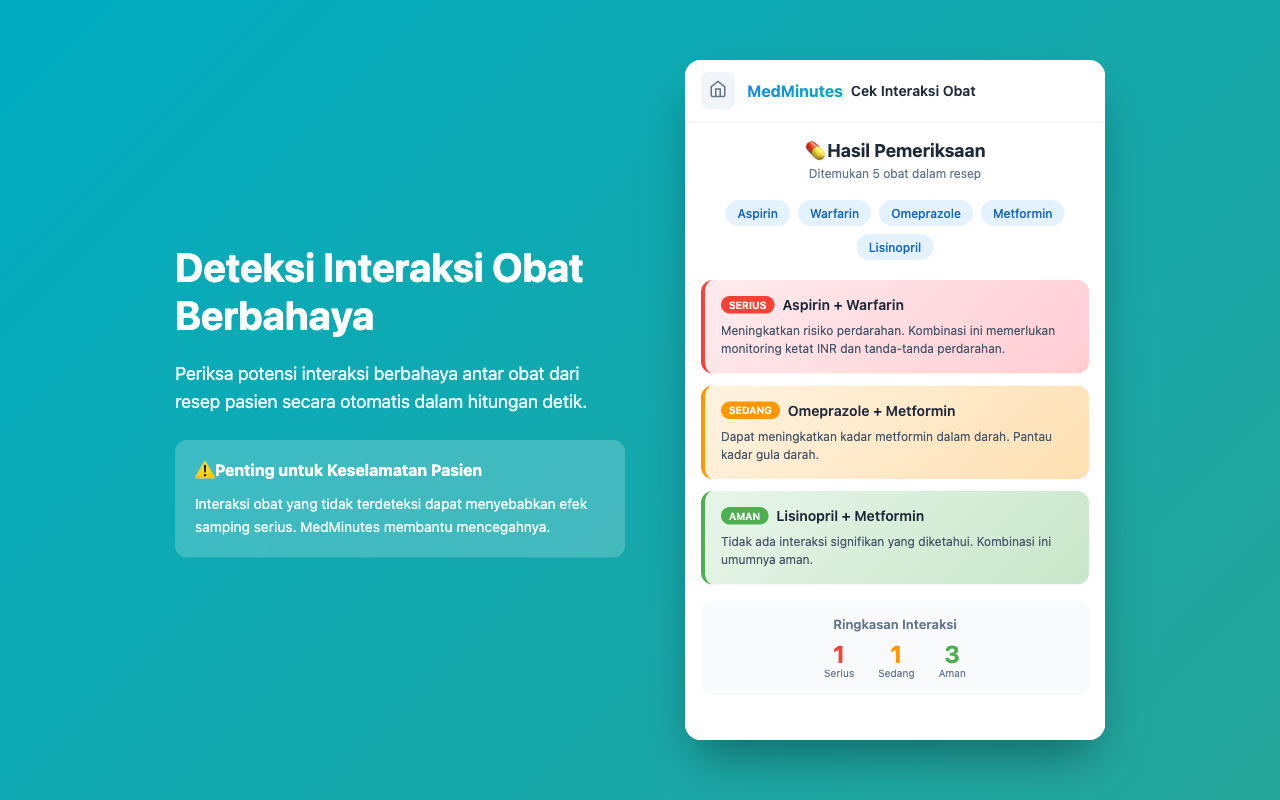 Drug Interaction Check